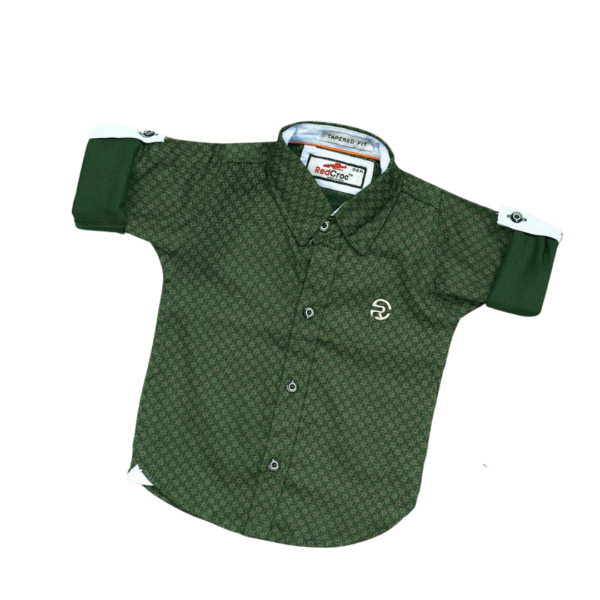 babyshop green kids cotton shirt